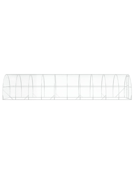 Pollaio Argento 1000 x 300 x 200 cm Acciaio zincato