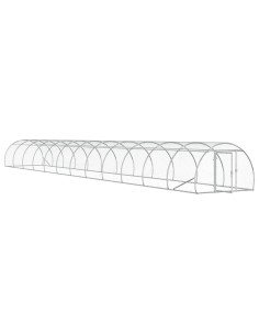 Pollaio Argento 1200 x 150 x 100 cm Acciaio zincato 2