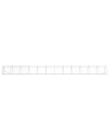 Pollaio Argento 1200 x 150 x 100 cm Acciaio zincato