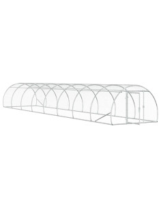 Pollaio Argento 800 x 150 x 100 cm Acciaio zincato 2
