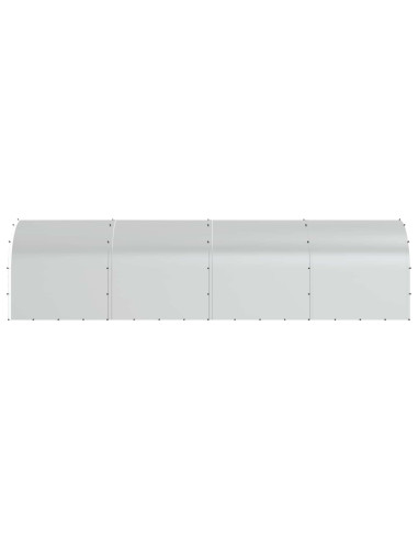 Pollaio Argento 800 x 200 x 200 cm Acciaio zincato