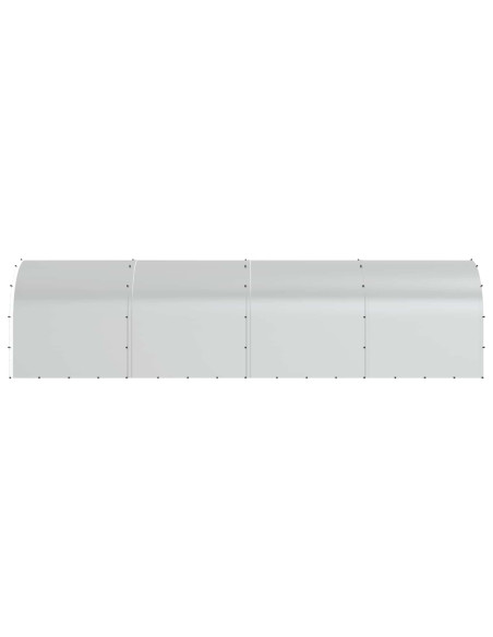 Pollaio Argento 800 x 200 x 200 cm Acciaio zincato