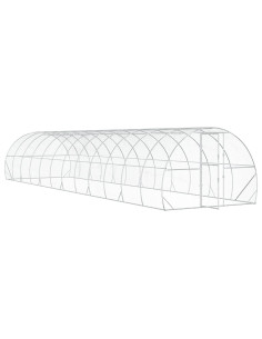 Pollaio Argento 1200 x 300 x 200 cm Acciaio zincato 2