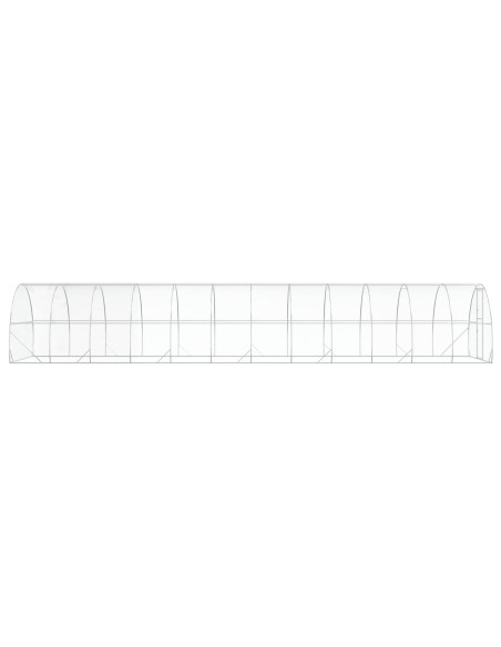 Pollaio Argento 1200 x 300 x 200 cm Acciaio zincato