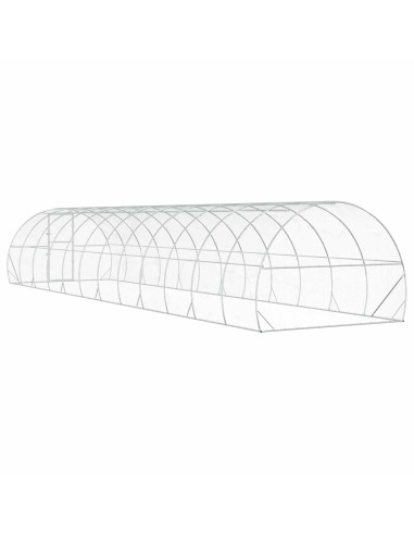 Pollaio Argento 1200 x 300 x 200 cm Acciaio zincato