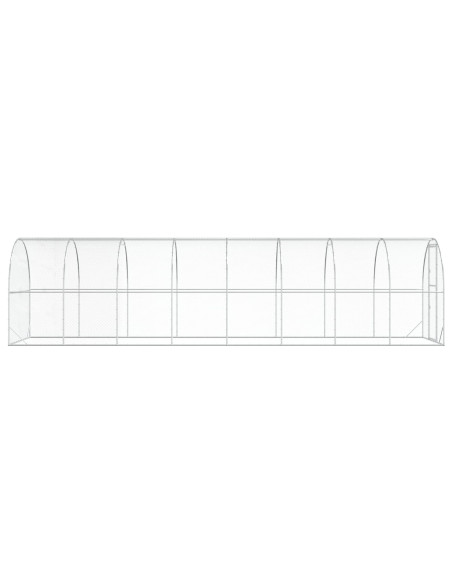 Pollaio Argento 800 x 200 x 200 cm Acciaio zincato