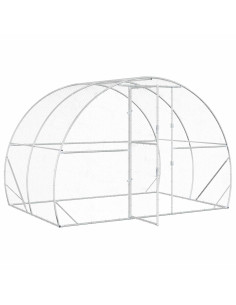 Pollaio Argento 200 x 300 x 200 cm Acciaio zincato 2