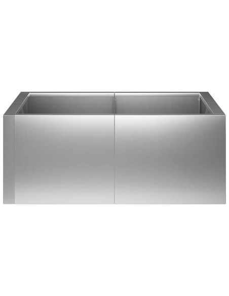 Muro di contenimento 8 pz 300 x 100 x 40 cm Acciaio zincato