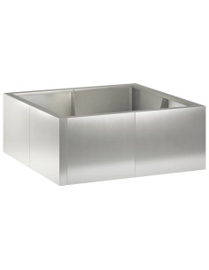 Muro di contenimento 4 pz 100 x 100 x 30 cm Acciaio Inox 2