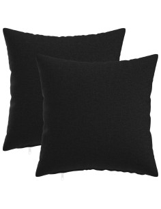 Federa 2 pcs HEERLEN Nero 40 x 40 cm