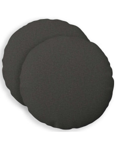 Federa 2 pcs HEERLEN Grigio Scuro Ø 40 cm