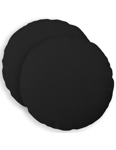 Federa 2 pcs HEERLEN Nero Ø 40 cm