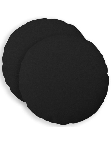 Federa 2 pcs HEERLEN Nero Ø 40 cm