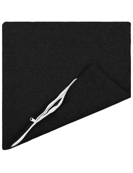 Federa 12 pcs HEERLEN Nero 40 x 40 cm