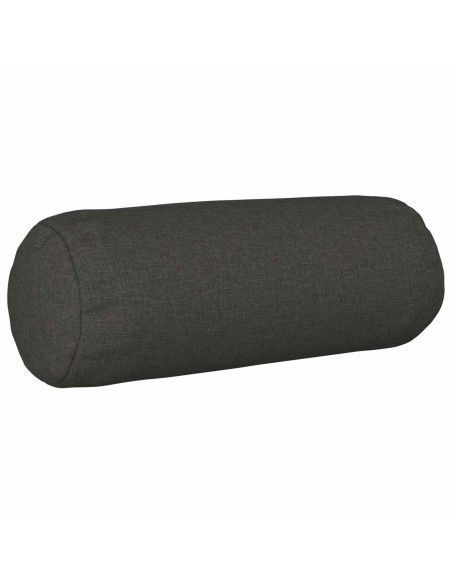 Federa 2 pcs HEERLEN Grigio Scuro Ø 15 x 40 cm