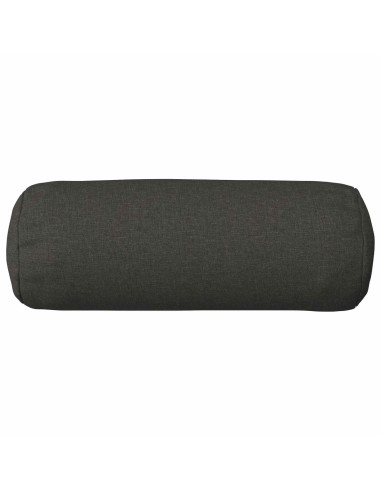 Federa 2 pcs HEERLEN Grigio Scuro Ø 15 x 40 cm