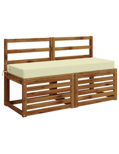 Cuscino per la seduta SOEST 100% Poliestere Crema 2