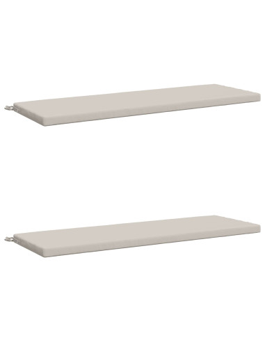 Cuscini per Panchina a 2 Pezzi SOEST 2 pz 100% Poliestere