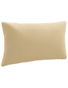 Cuscino per Schiena a 1 Pezzo PUTTEN 100% Poliestere Beige