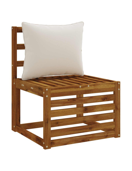 Cuscino per Schiena a 1 Pezzo PUTTEN 100% Poliestere Bianco