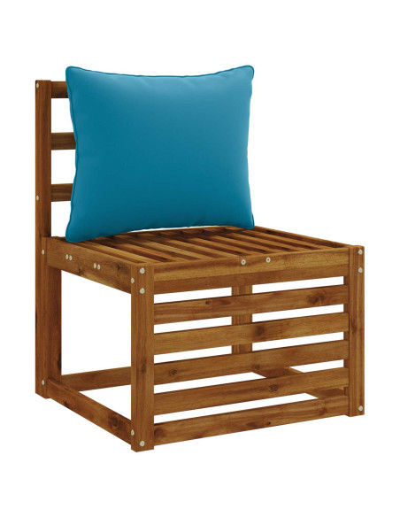 Cuscino per Schiena a 1 Pezzo PUTTEN 100% Poliestere Azzurro