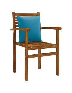 Cuscino per Schiena a 1 Pezzo PUTTEN 100% Poliestere Azzurro 2