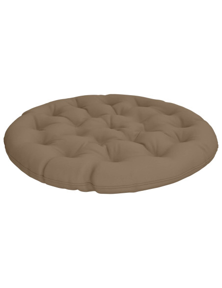 Cuscino per Sedia Papasan VIANEN 100% Poliestere Tortora