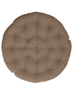 Cuscino per Sedia Papasan VIANEN 100% Poliestere Tortora 2