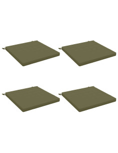 Cuscini per Sedia in 4 Pezzi SOEST 4 pz 100% Poliestere