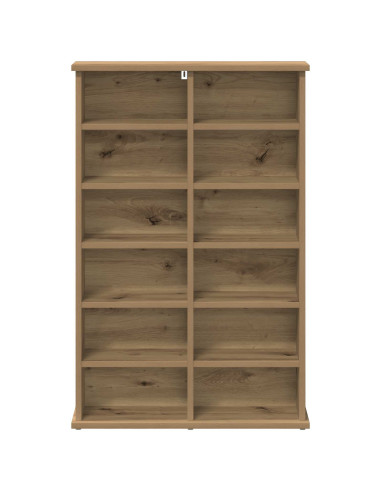 Mobile per CD Rovere Artigianale 60 x 17 x 92 cm