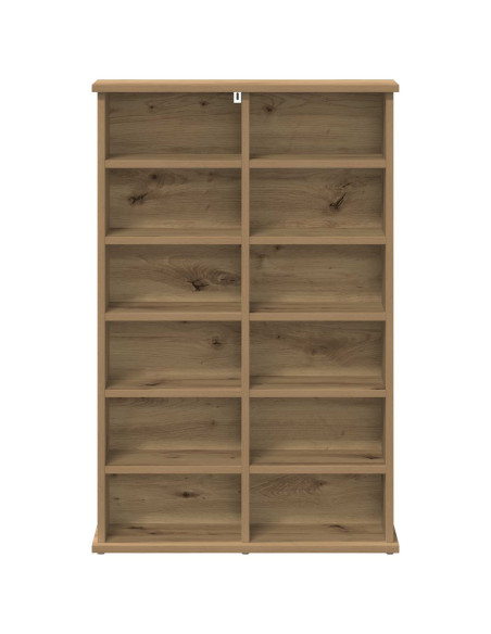 Mobile per CD Rovere Artigianale 60 x 17 x 92 cm