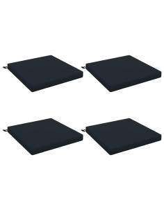 Cuscini per Sedia in 4 Pezzi SOEST 4 pz 100% Poliestere