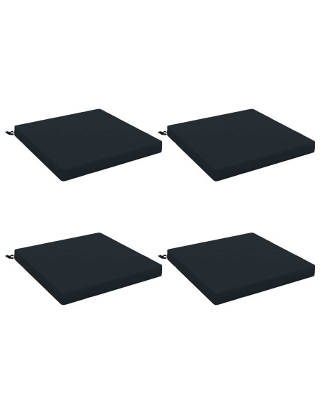 Cuscini per Sedia in 4 Pezzi SOEST 4 pz 100% Poliestere