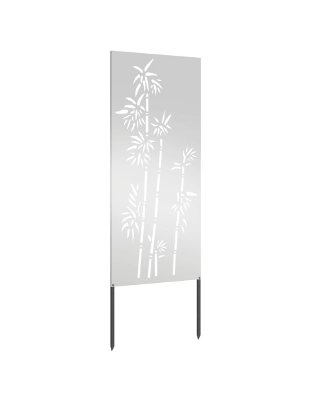 Schermo per privacy in giardino Floreale Argento 50 x 140 cm