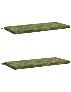 Cuscini per Panchina a 2 Pezzi SOEST 2 pz 100% Poliestere