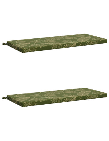 Cuscini per Panchina a 2 Pezzi SOEST 2 pz 100% Poliestere