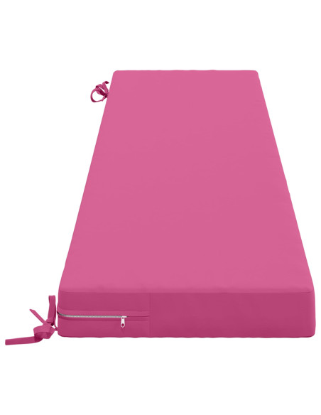 Cuscini per Panchina a 2 Pezzi SOEST 2 pz 100% Poliestere Rosa