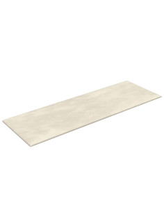 Testiera da Parete 12 pz Crema Velluto 2