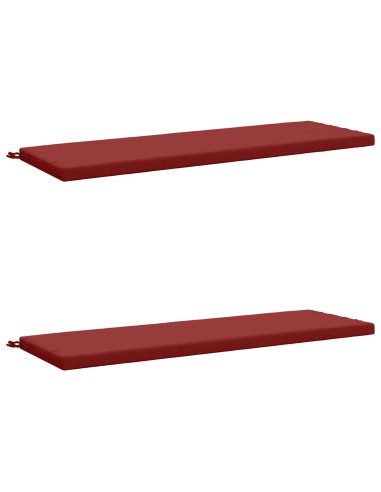 Cuscini per Panchina a 2 Pezzi SOEST 2 pz 100% Poliestere