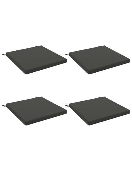 Cuscini per Sedia in 4 Pezzi SOEST 4 pz 100% Poliestere