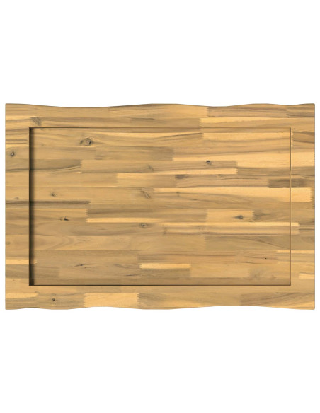 Piano del Tavolo Rettangolare 90 x 50 x 3,5 cm Rettangolare