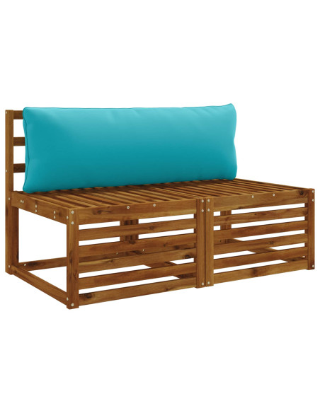 Cuscino per Schiena a 1 Pezzo PUTTEN 100% Poliestere Turchese