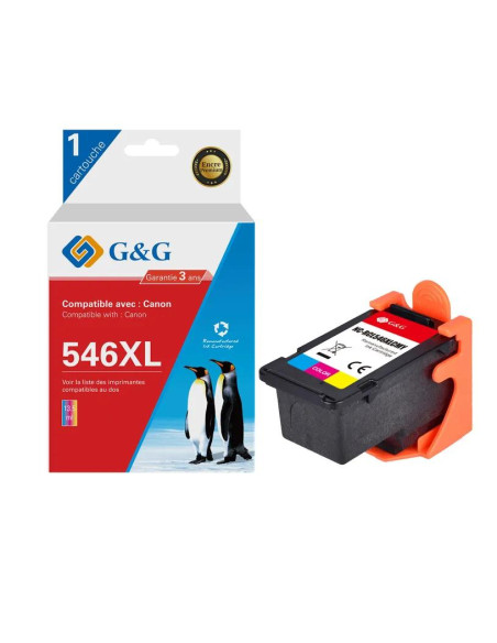 INK WHITE BOX CAN CL-546XL CMY 14ML NEW BUILD PRINTHEAD