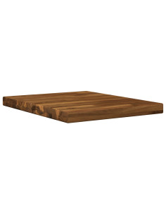 Piano del Tavolo Rettangolare 50 x 50 x 3,5 cm Quadrato 2