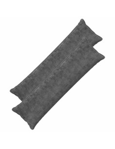 Federa 2 pz HOUTEN Grigio Scuro 40 x 145 cm