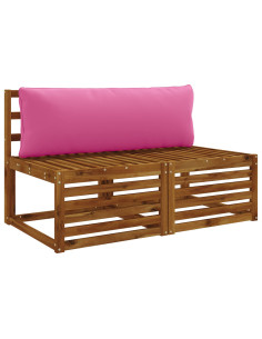 Cuscino per Schiena a 1 Pezzo PUTTEN 100% Poliestere Rosa 2