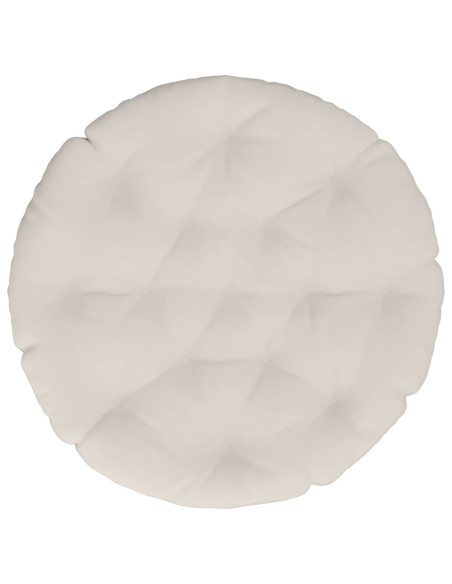 Cuscino per Sedia Appesa VIANEN 100% Poliestere Bianco