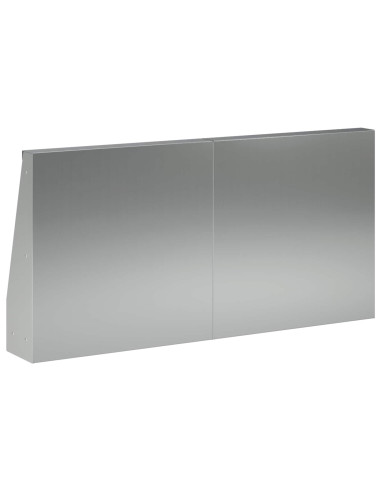 Muro di contenimento 2 pz 40 x 12 x 40 cm Acciaio zincato