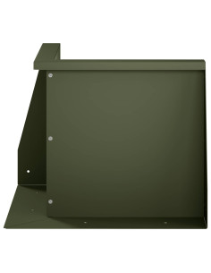 Muro di contenimento 50 x 50 x 30 cm Acciaio Verde Oliva 2