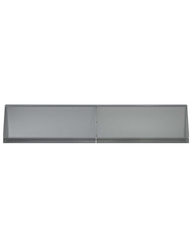 Muro di contenimento 2 pz 100 x 12 x 40 cm Acciaio zincato